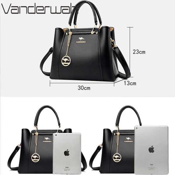 Designer crossbody tote bag