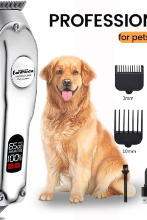 Rechargeable pet trimmer