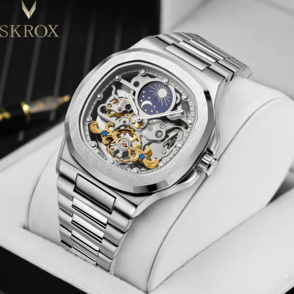 Luxury square men's watch