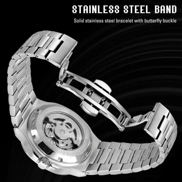 Luxury square men's watch
