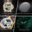 Mechanical wristwatch leather strap