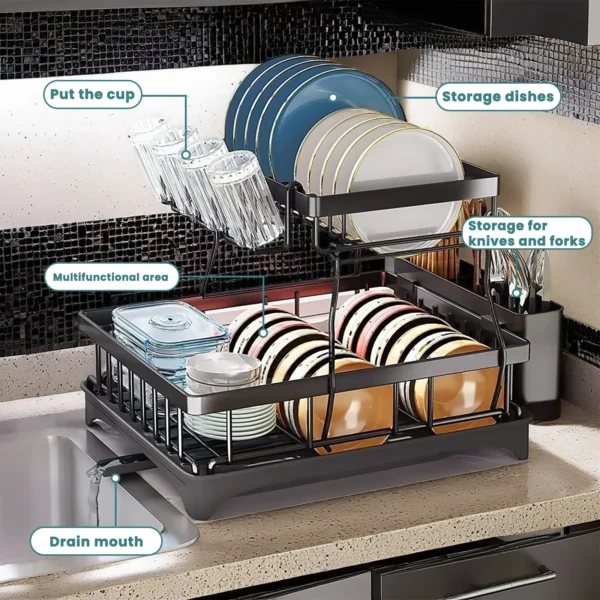 Metal Drainer for Kitchen Countertops